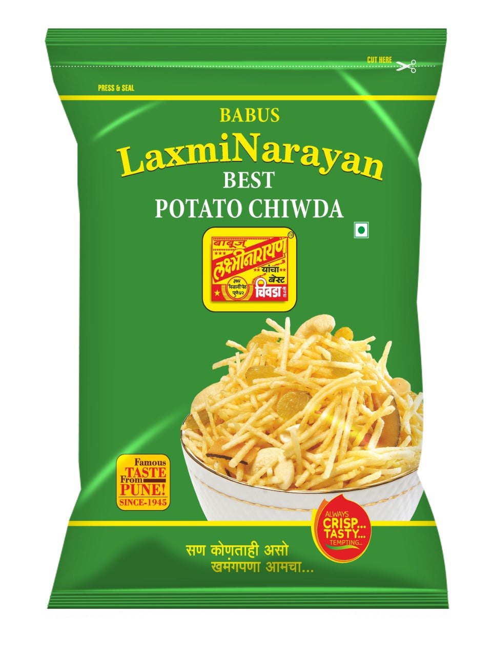 LAXMINARAYAN BEST POTATO CHIWDA 400 GM